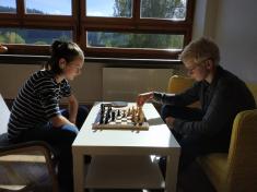 šachová partie sedmáků