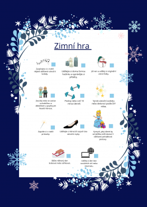 Zimní vánoční hra 1